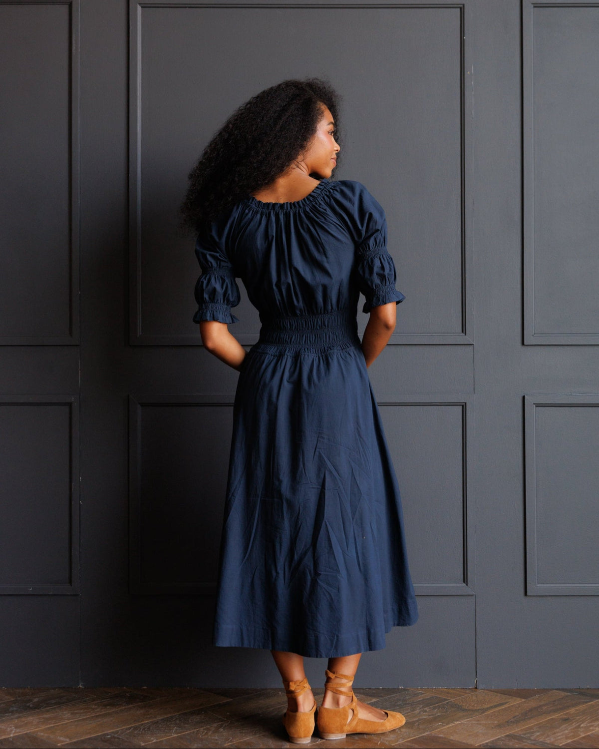 Long Way Home Dress, Blue Nights