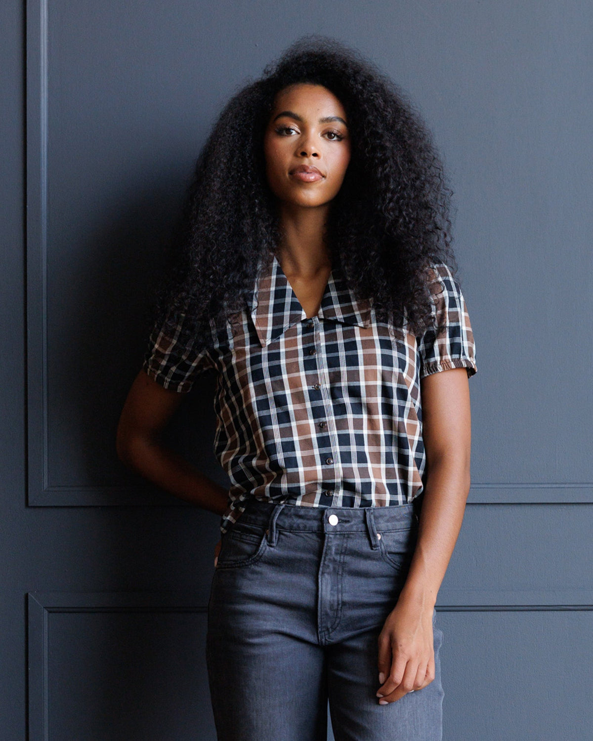 Classic Plaid Button Down