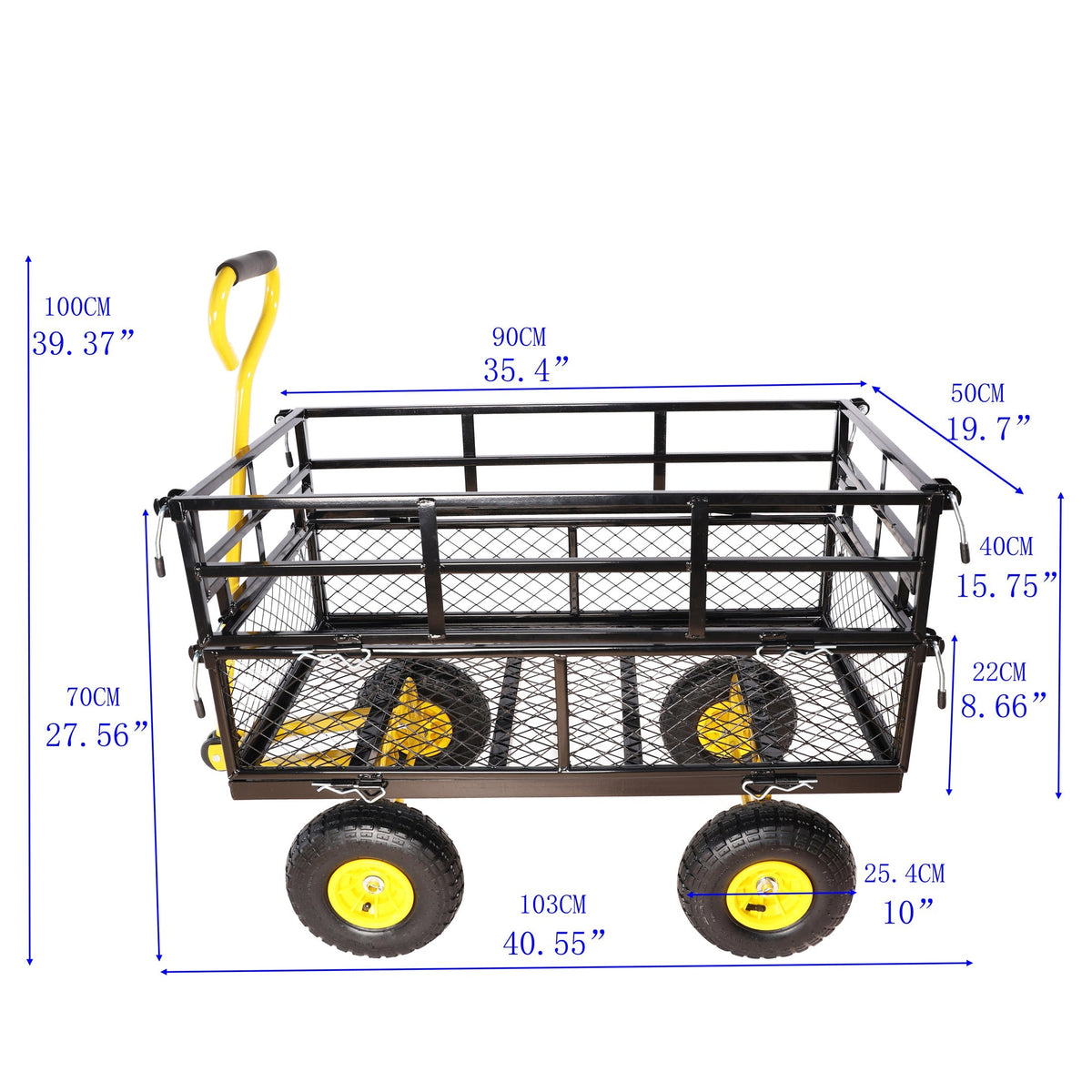 Wagon Cart Garden Cart Trucks Make Transporting Firewood Easier