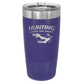 Hunting Cheaper than Therapy 20 oz Tumbler | Purple
