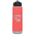 Hunting Cheaper than Therapy 20 oz Water Bottle | Coral
