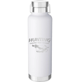 Hunting Cheaper than Therapy 24 oz Water Bottle | White