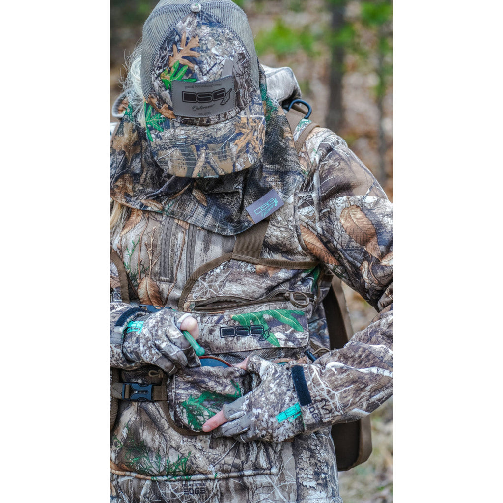 Turkey Hunting Vest Realtree Edge with Padded Seat