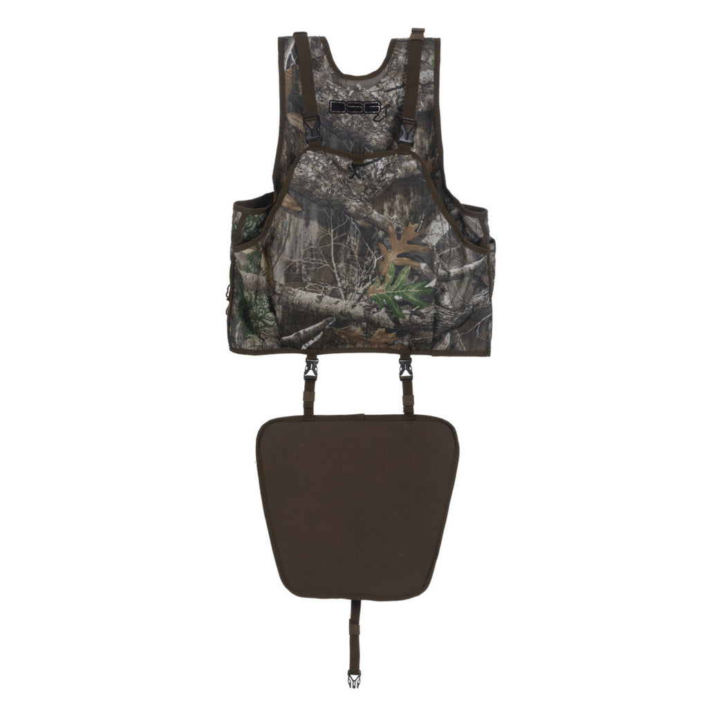 Turkey Hunting Vest Realtree Edge with Padded Seat