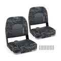 2-Pack Boat Seats with Thick Sponge Padding