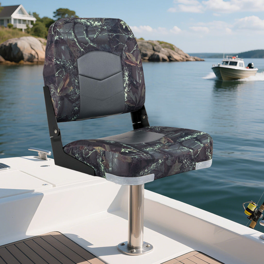 2-Pack Boat Seats with Thick Sponge Padding