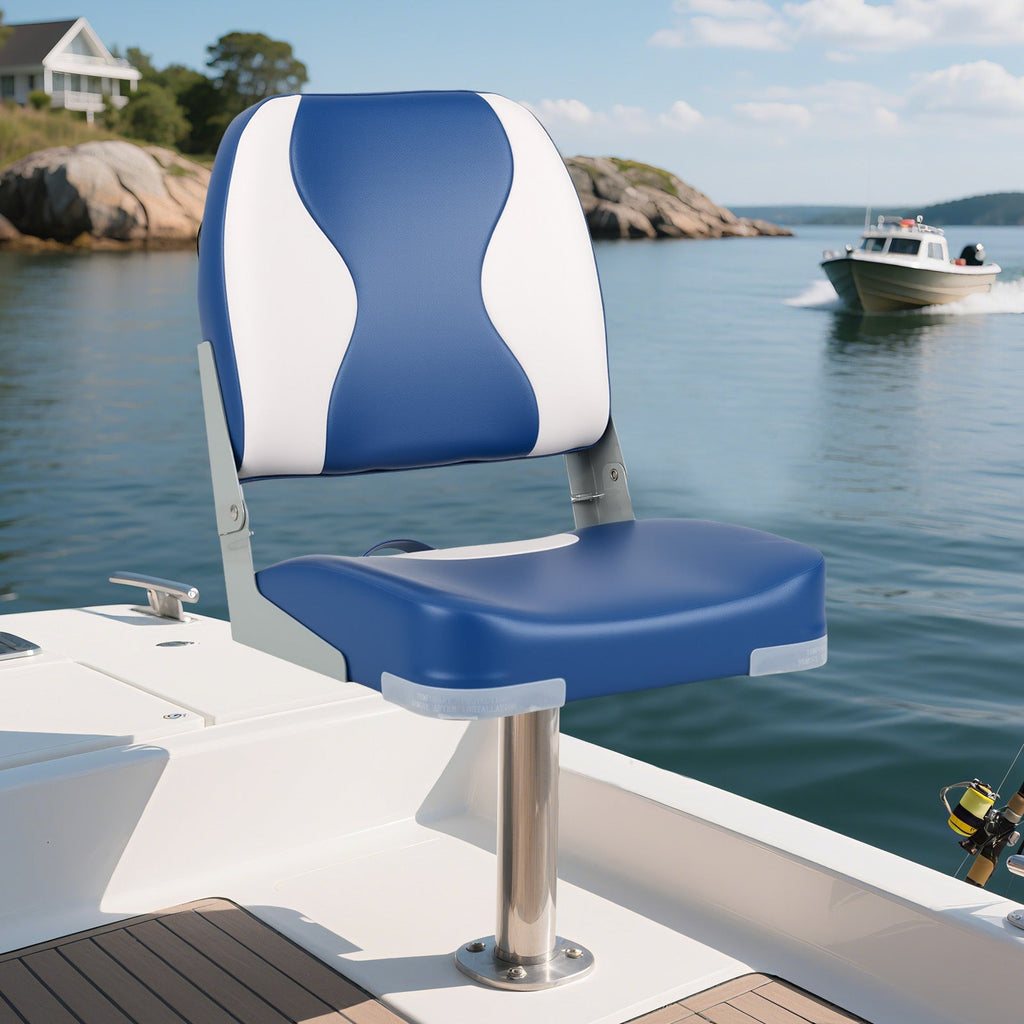 2-Pack Boat Seats with Thick Sponge Padding