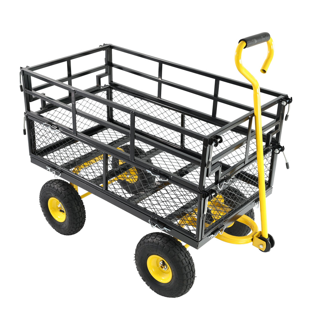 Wagon Cart Garden Cart Trucks Make Transporting Firewood Easier