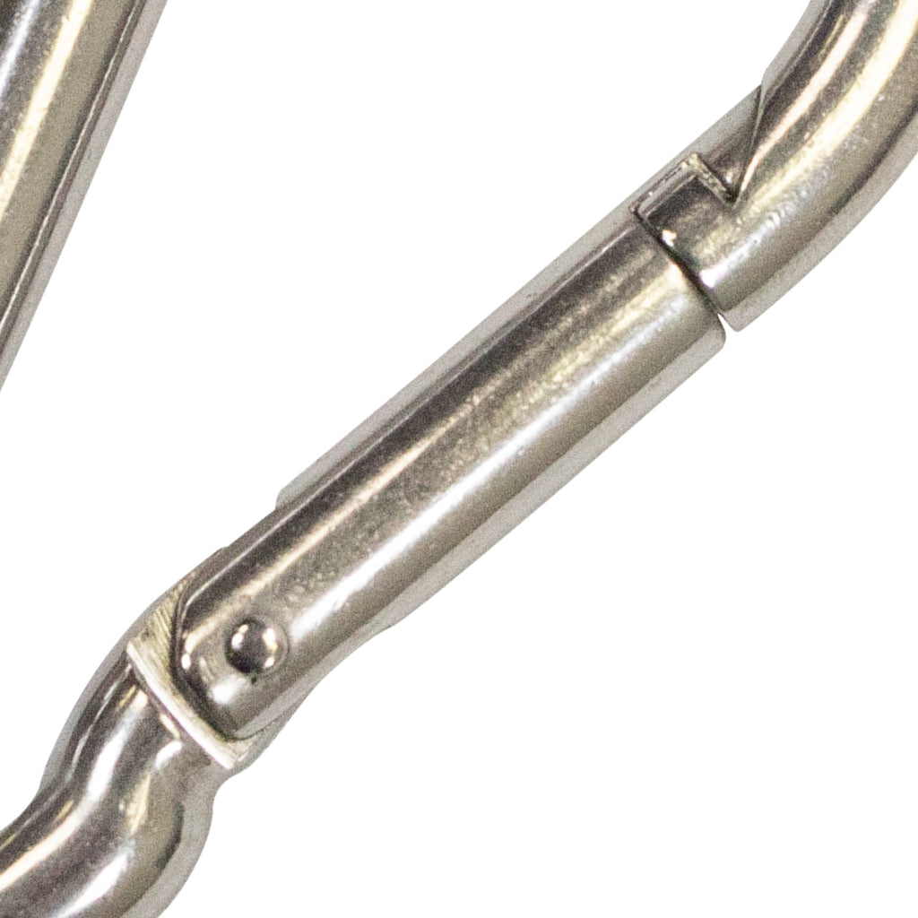 Scuba Boat Marine Clip Stainless Steel Safety Spring Hook Carabiner, 2-3/8inch