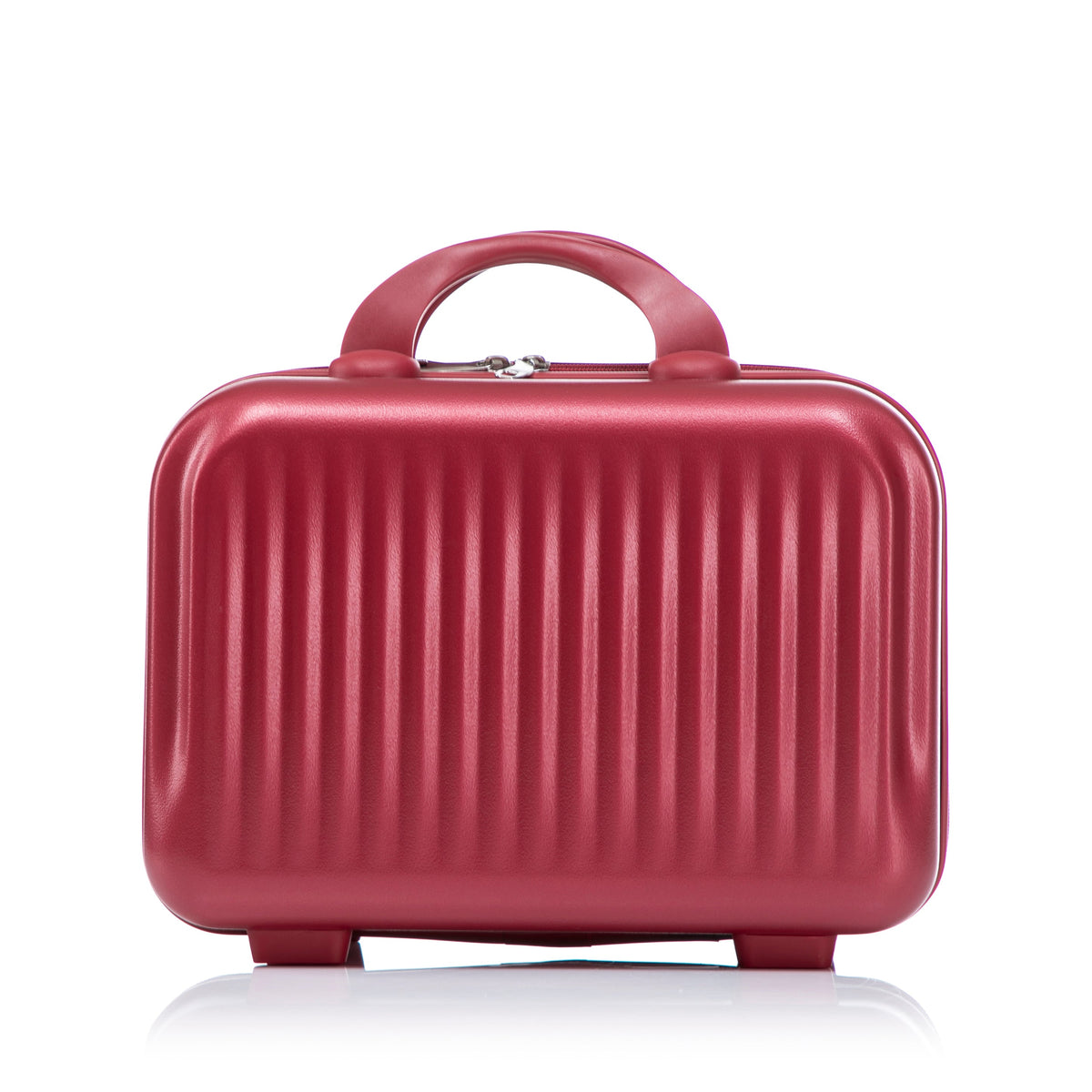 ABS Spinner Wheel Luggage Set with Combination Lock - Red