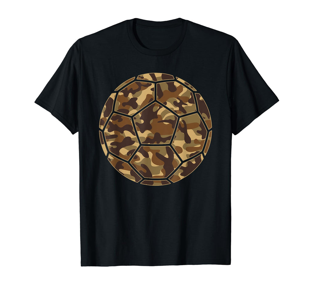 Soccer Player Camo Soccer Lover Camouflage T-Shirt - Unique Graphic Unisex