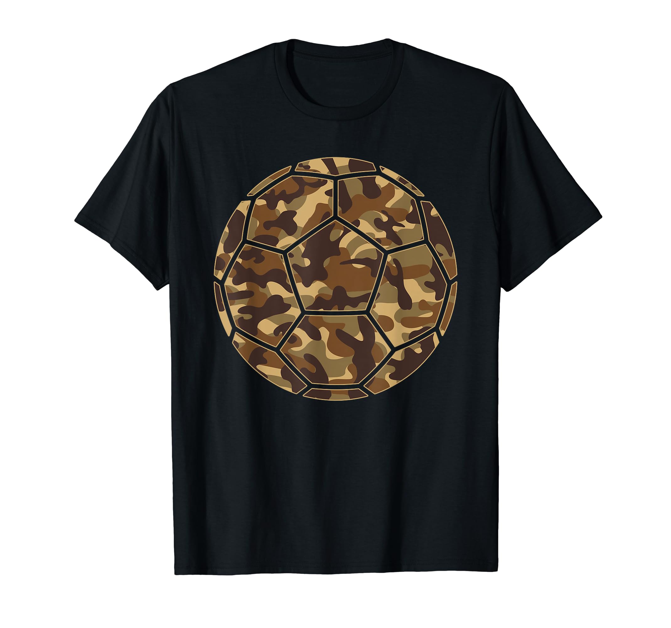 Soccer Player Camo Soccer Lover Camouflage T-Shirt - Unique Graphic Unisex