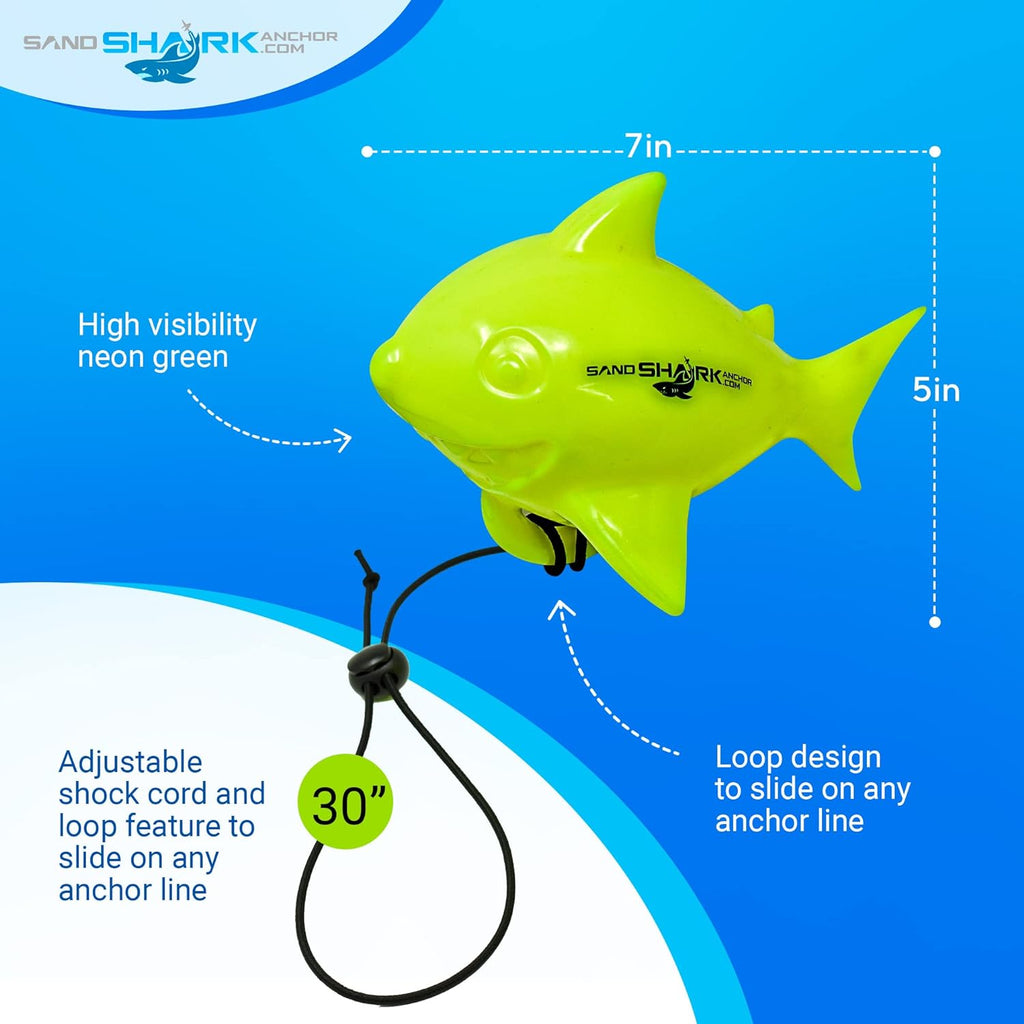 Shark-Shaped Floating Anchor Marker Buoy