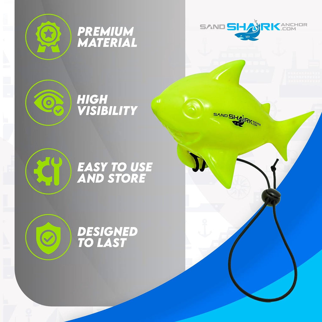 Shark-Shaped Floating Anchor Marker Buoy