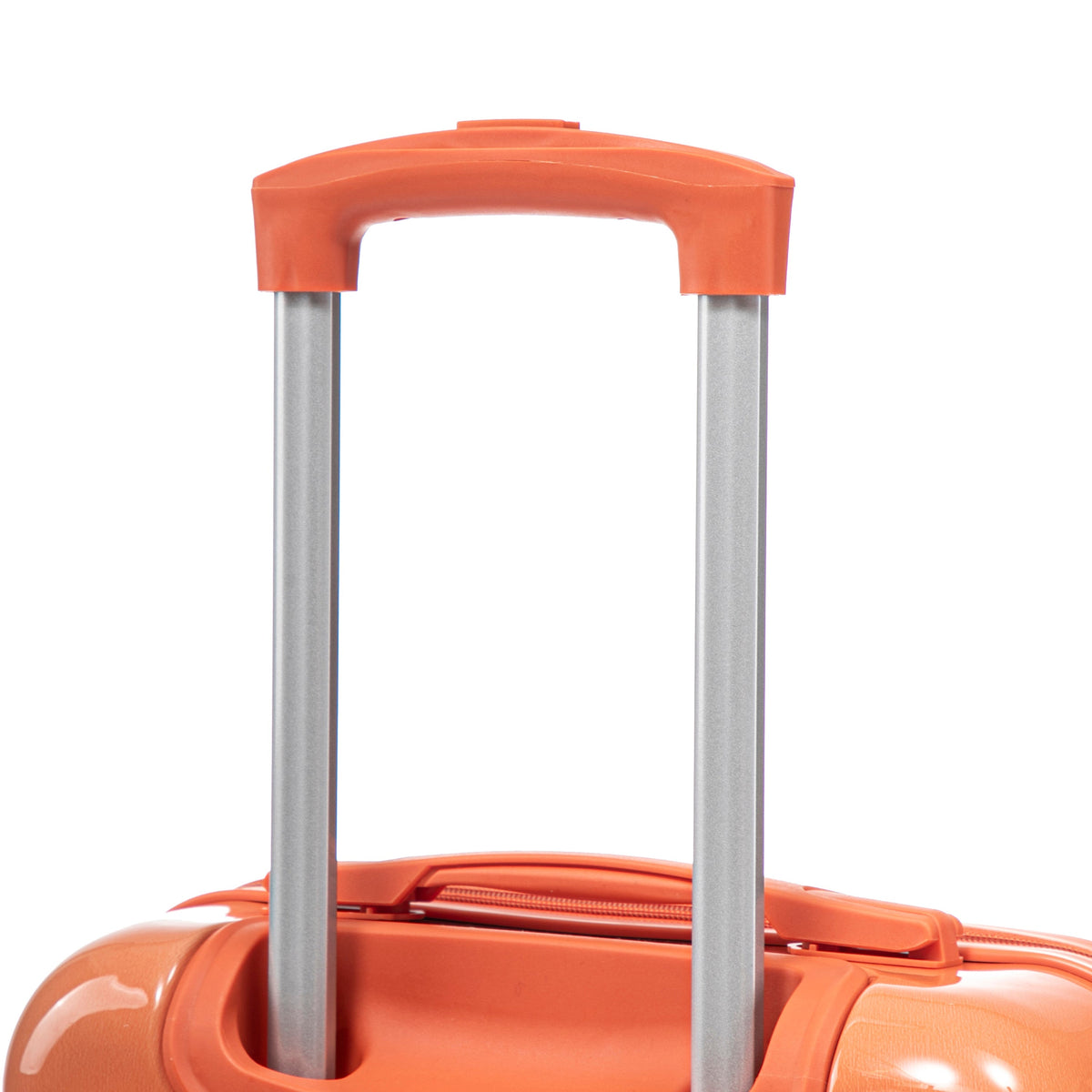 2 Pc PC Spinner Wheel Luggage Set with Lock - Gradient Blue Red