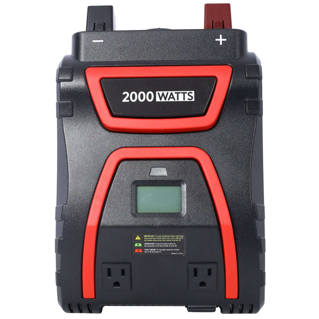 2000 Watts Power Inverter - Portable AC Power
