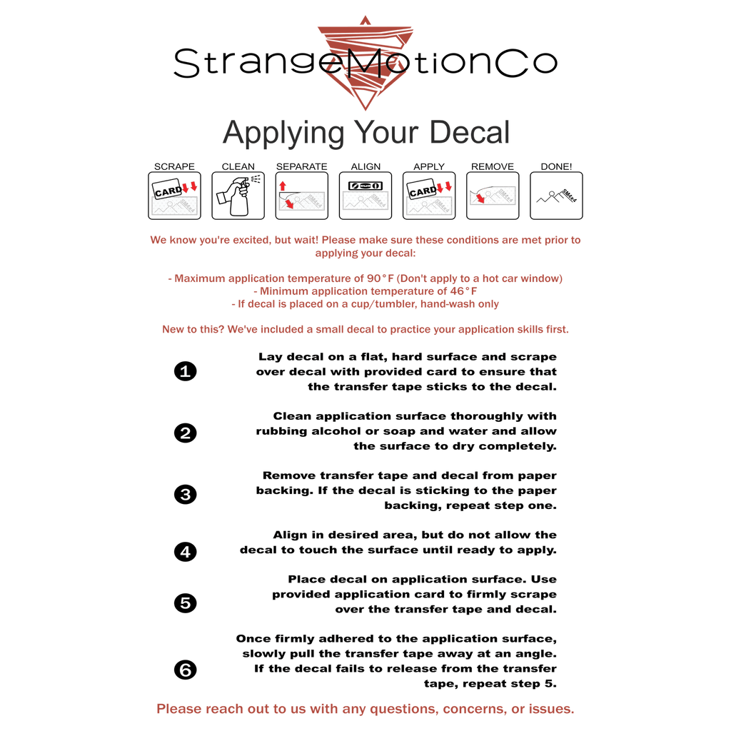 Psychopath Distance Runner Badge Vinyl Decal | 287