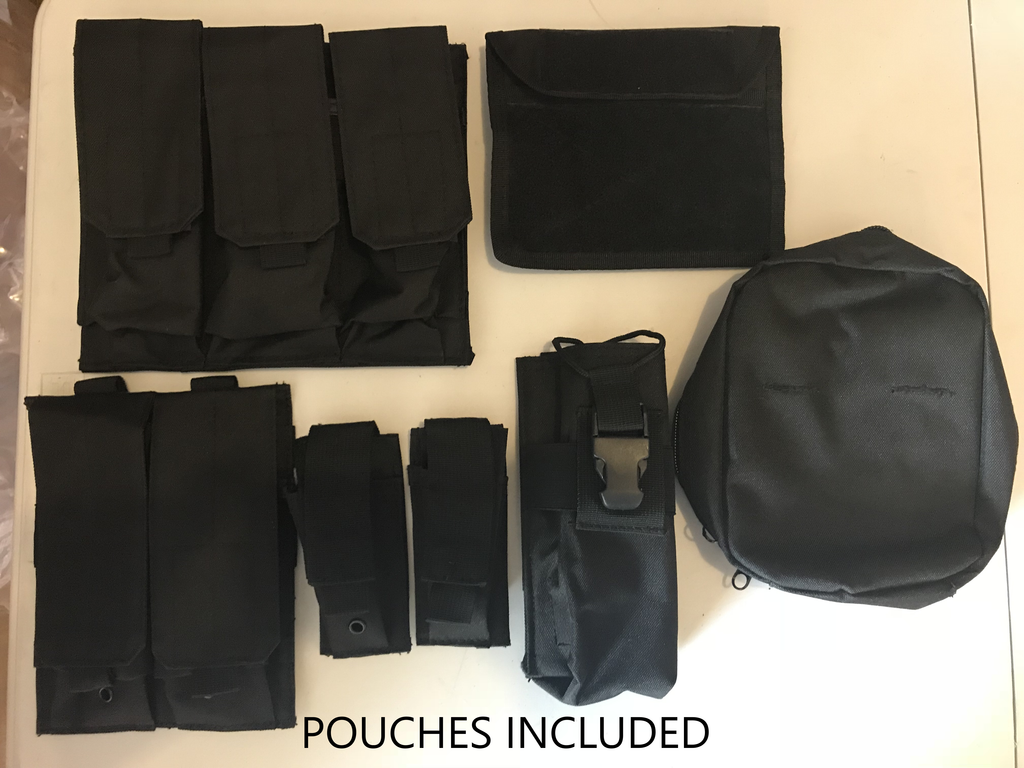 Vest with 10x12 Plates and Side Plates