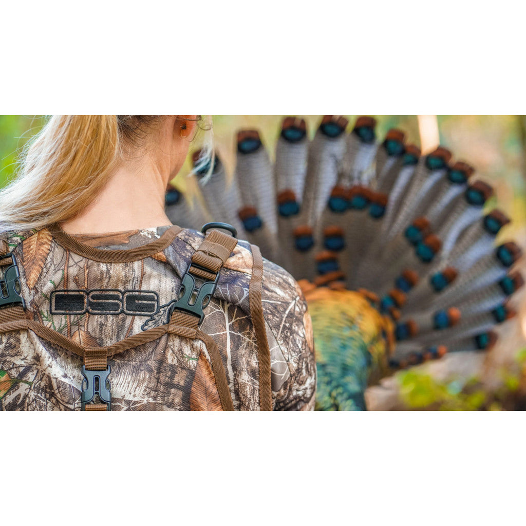 Turkey Hunting Vest Realtree Edge with Padded Seat