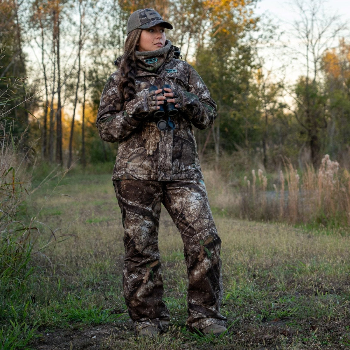 Addie Insulated Camo Hunting Bib/Pant