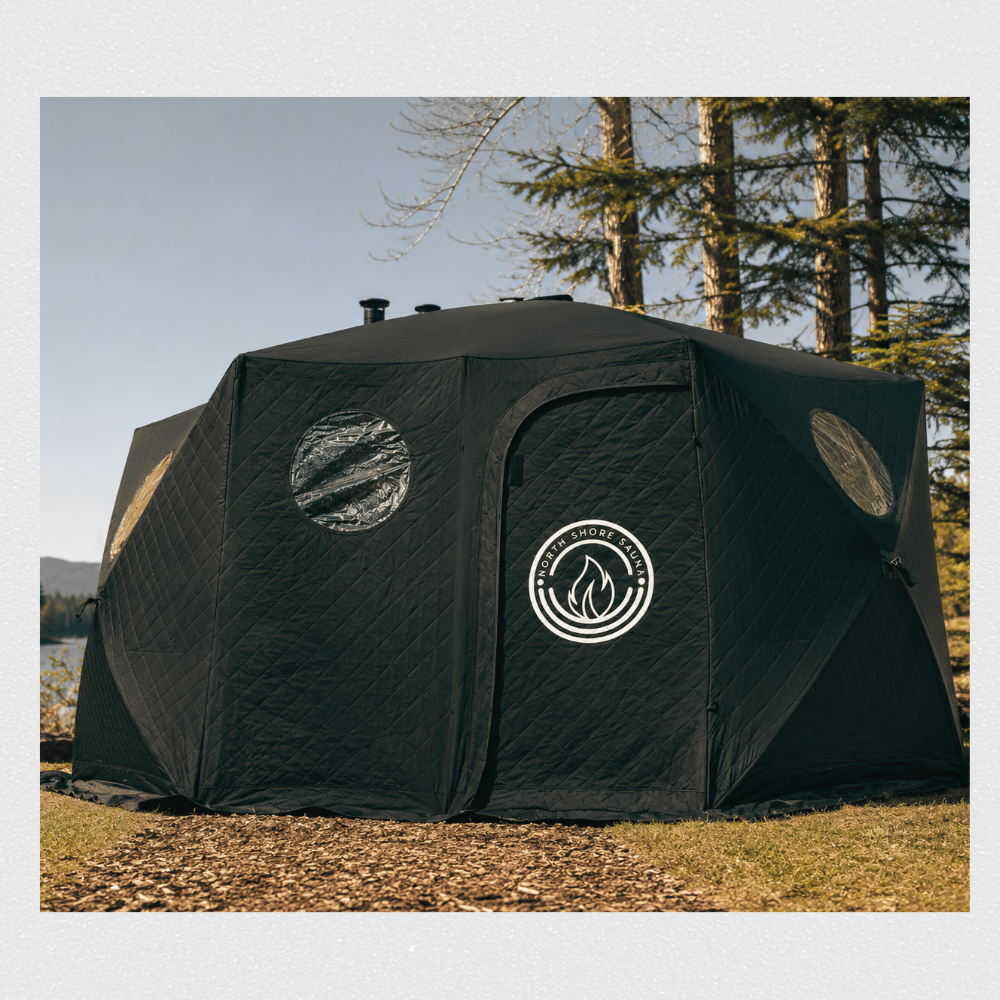 Dome Sauna Tent | 8-person portable sauna