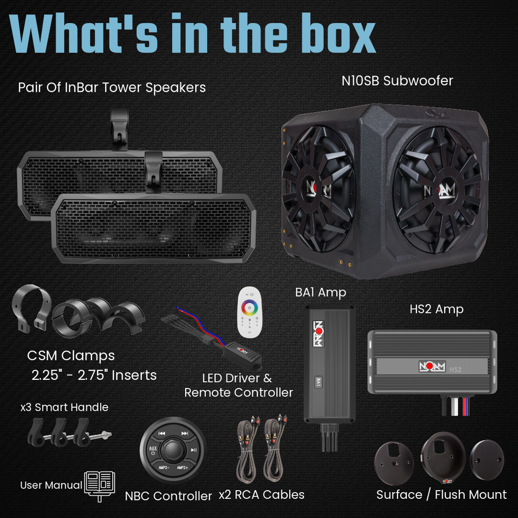 InBar-S10SB - Kit | Marine Mounts