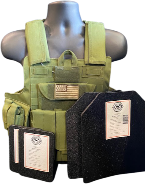Vest with 10x12 Plates and Side Plates