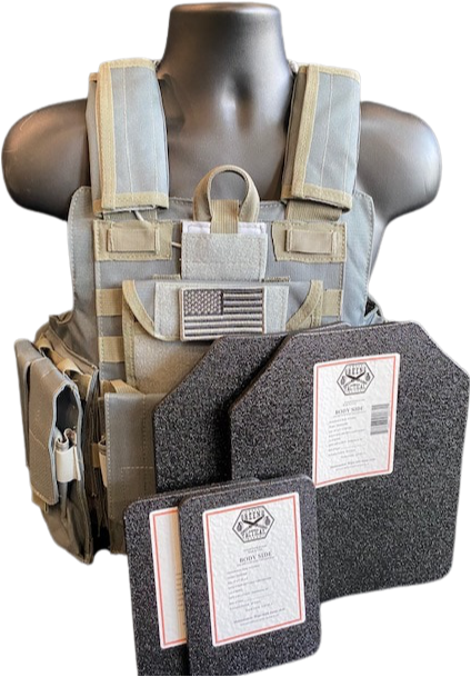 Vest with 10x12 Plates and Side Plates