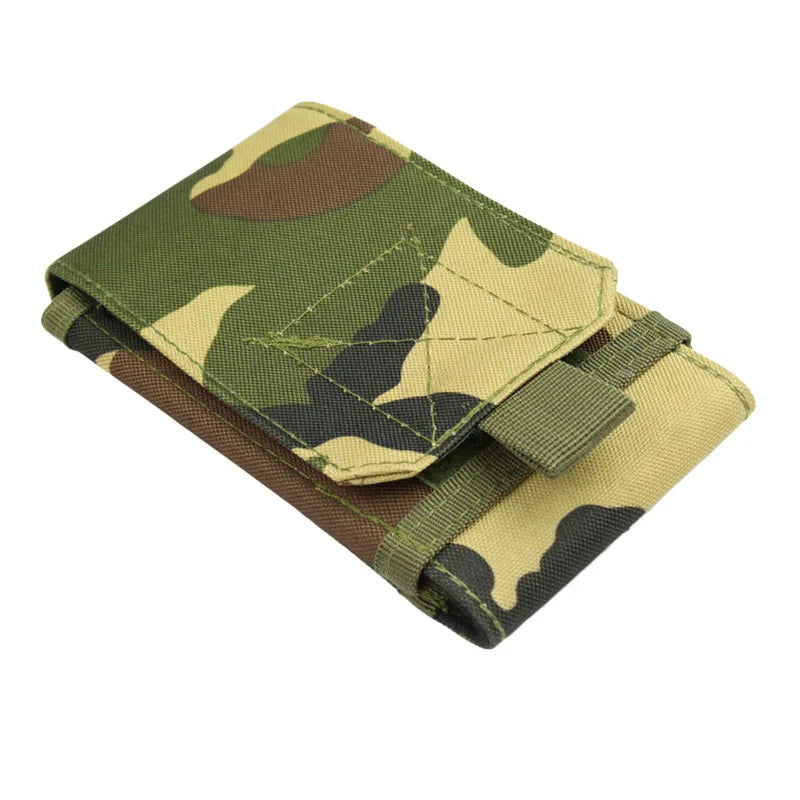 Outdoor Tactile Phone Pouch | MOLLE System Cell Phone Holder