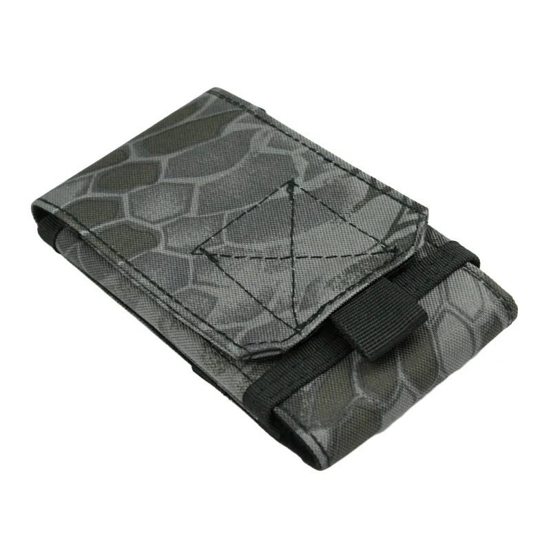 Outdoor Tactile Phone Pouch | MOLLE System Cell Phone Holder