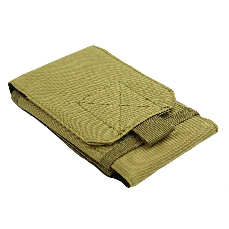 Outdoor Tactile Phone Pouch | MOLLE System Cell Phone Holder