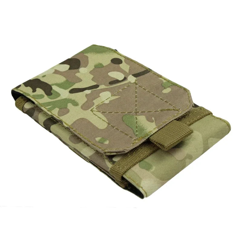 Outdoor Tactile Phone Pouch | MOLLE System Cell Phone Holder