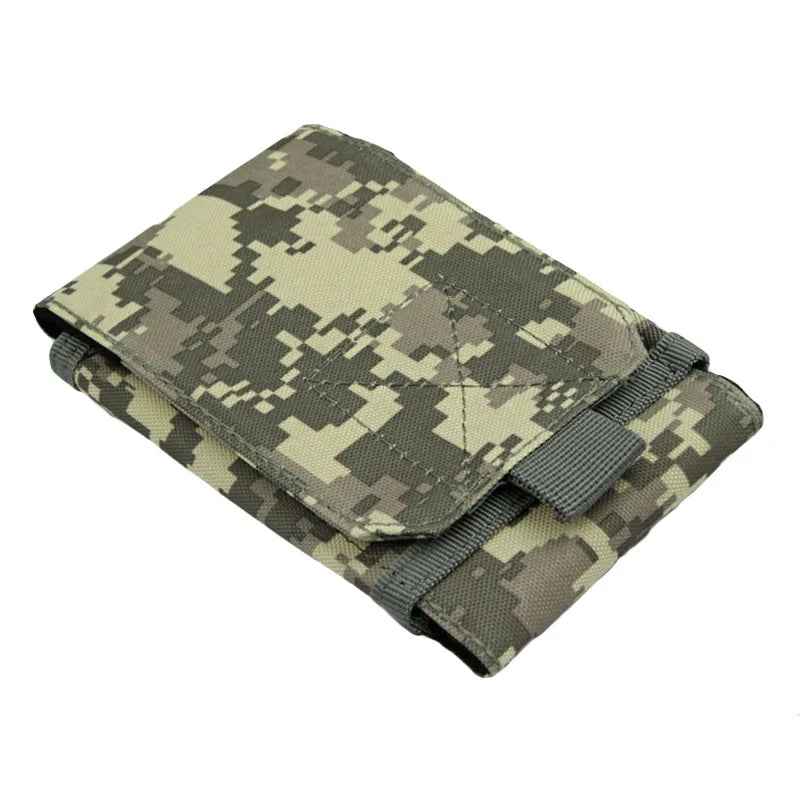 Outdoor Tactile Phone Pouch | MOLLE System Cell Phone Holder