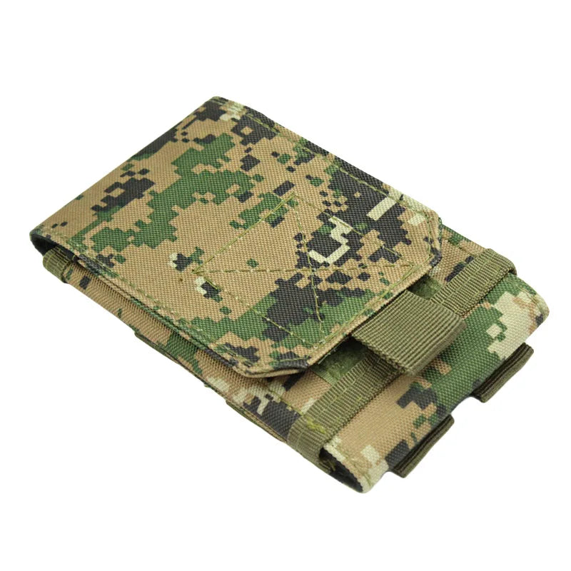 Outdoor Tactile Phone Pouch | MOLLE System Cell Phone Holder