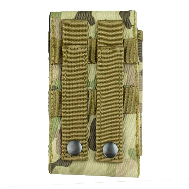 Outdoor Tactile Phone Pouch | MOLLE System Cell Phone Holder