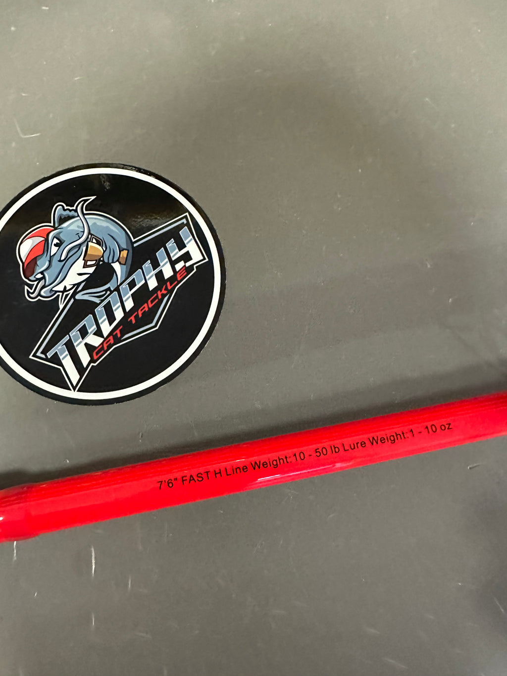 Fire 7'6" Casting Catfish Rod | Trophy Cat Tackle