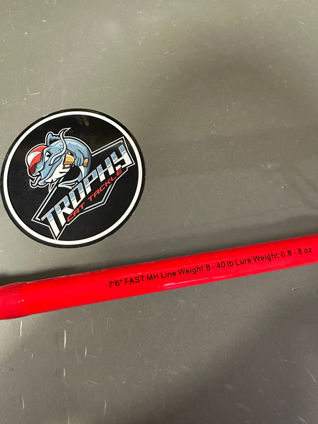 Fire 7'6" Casting Catfish Rod | Trophy Cat Tackle