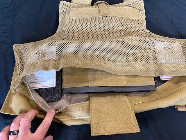 Vest with 10x12 Plates and Side Plates