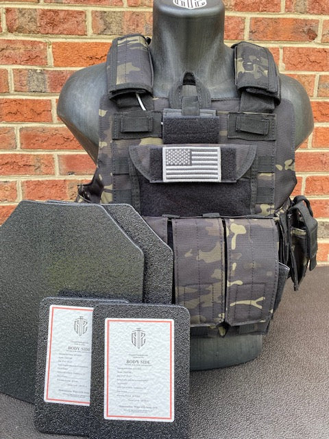 Vest with 10x12 Plates and Side Plates
