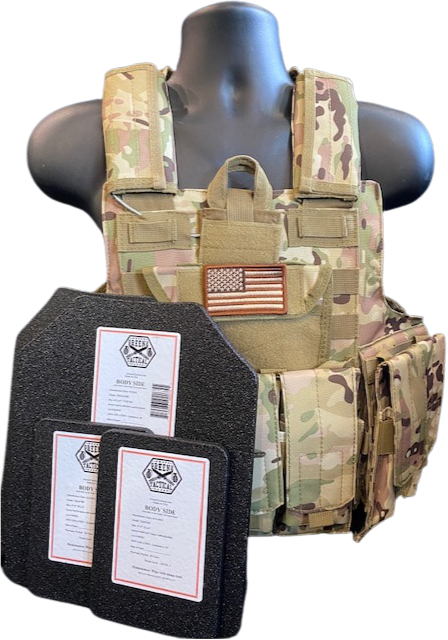 Vest with 10x12 Plates and Side Plates