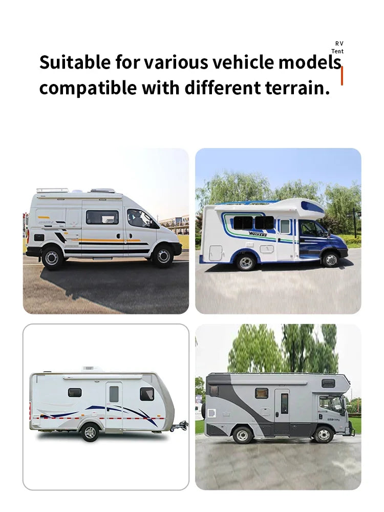 Caravan Awning Tent RV Screen Room Family Room Camper Privacy Room