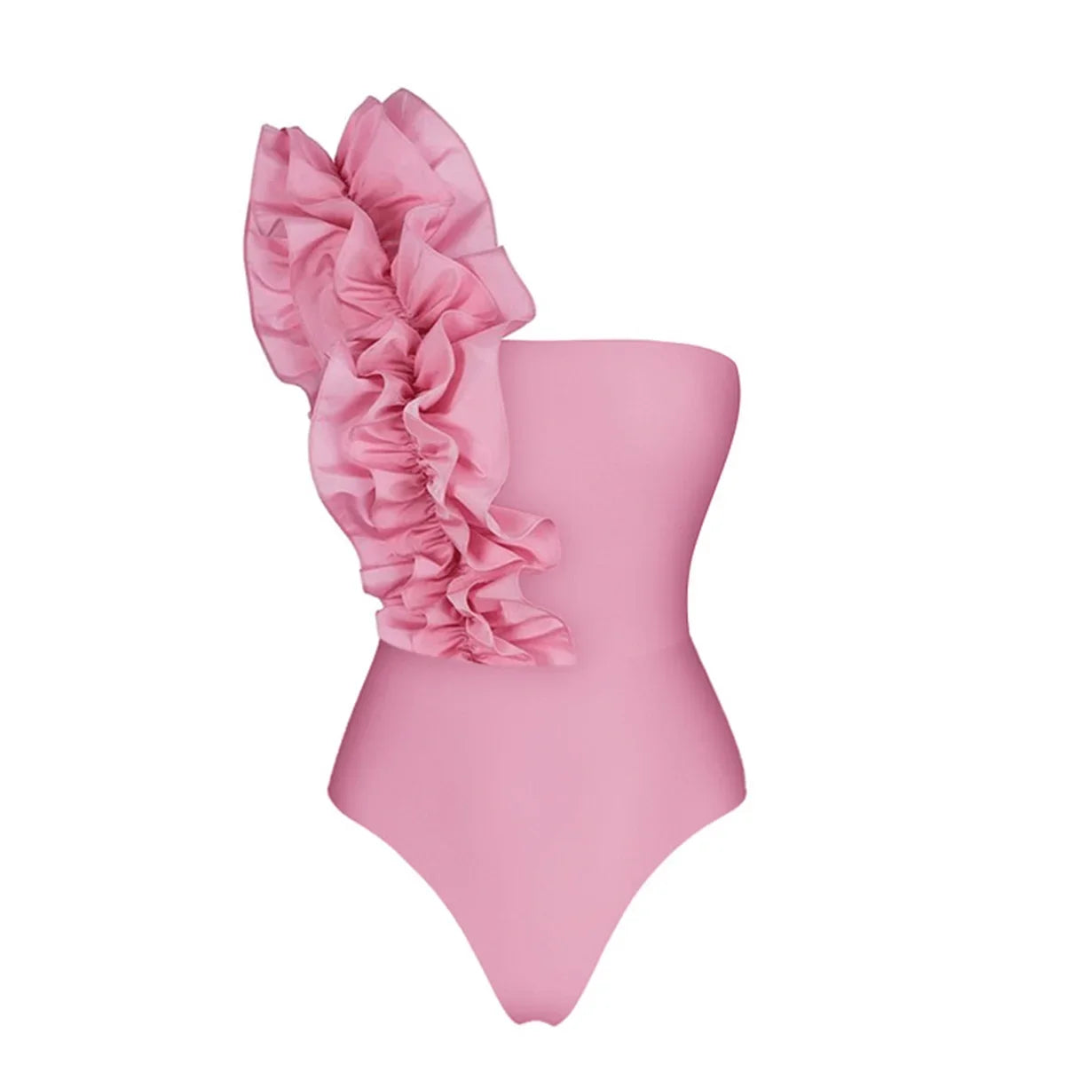 2Pcs Laser Flower Swimsuit Sexy Women Bikini Bandeau Biquini Female Push Up Swimwear Ptachwork Bathing Suits Bodysuit Beachwear