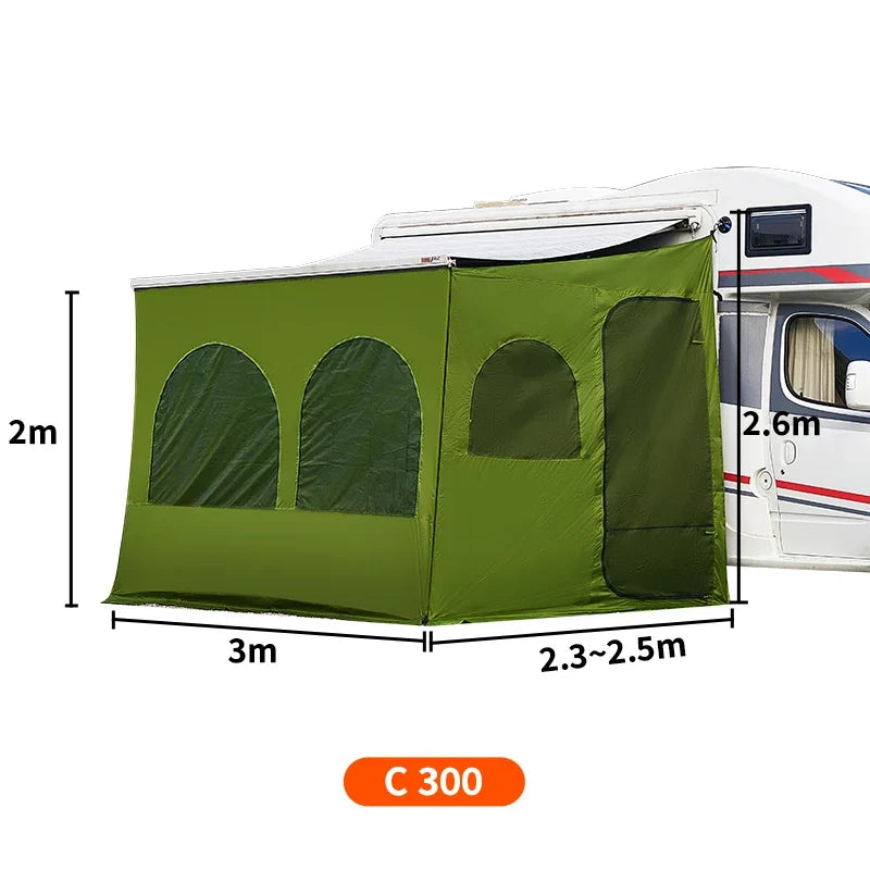 Caravan Awning Tent RV Screen Room Family Room Camper Privacy Room