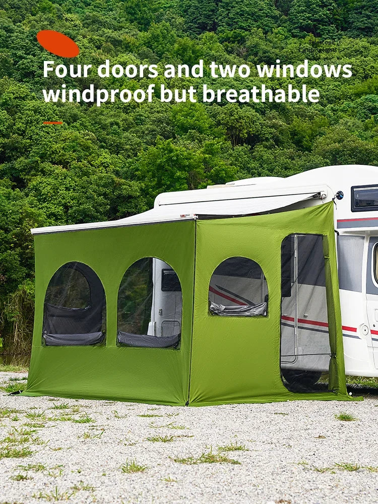 Caravan Awning Tent RV Screen Room Family Room Camper Privacy Room