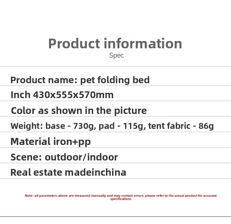 Outdoor Elevated Dog Bed Foldable Raised Pet Cot With Removable Canopy Shade Tent Breathable Dog Bed Carrying Bag For Camping