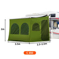 Caravan Awning Tent RV Screen Room Family Room Camper Privacy Room