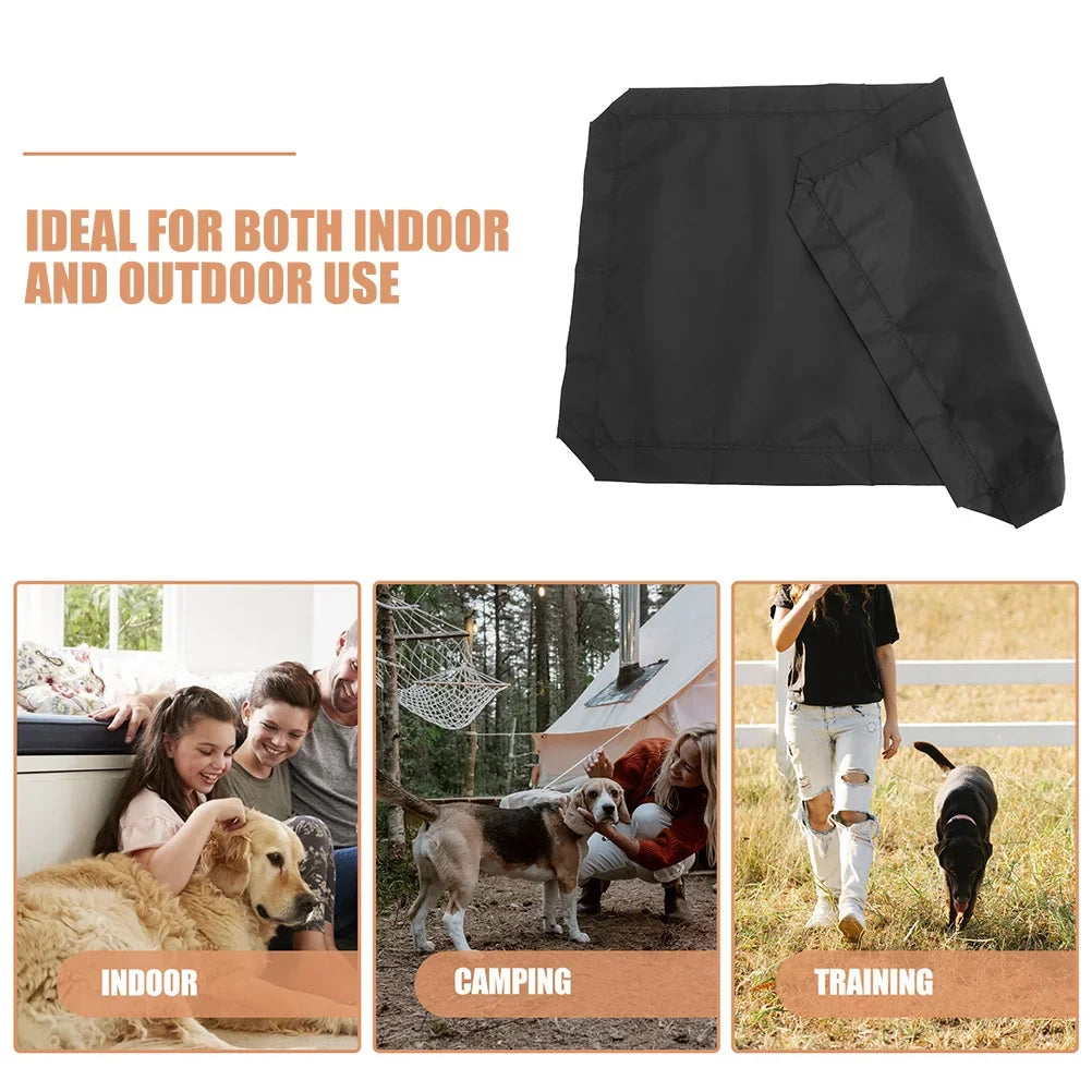 Elevated Dog Bed Cover Replacement Washable Mesh Pet Cot for Indoor Outdoor Use Cool Comfortable Dog Sleeping Bed Accessory