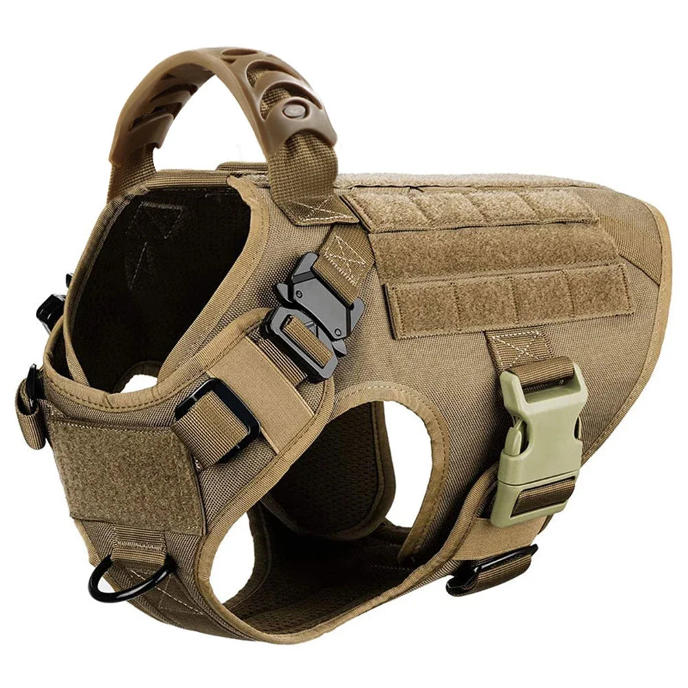 Large Dog Harness Pet German Shepherd Training Vest Tactical Medium Dog Harnesses Hunting For Dogs Accessories