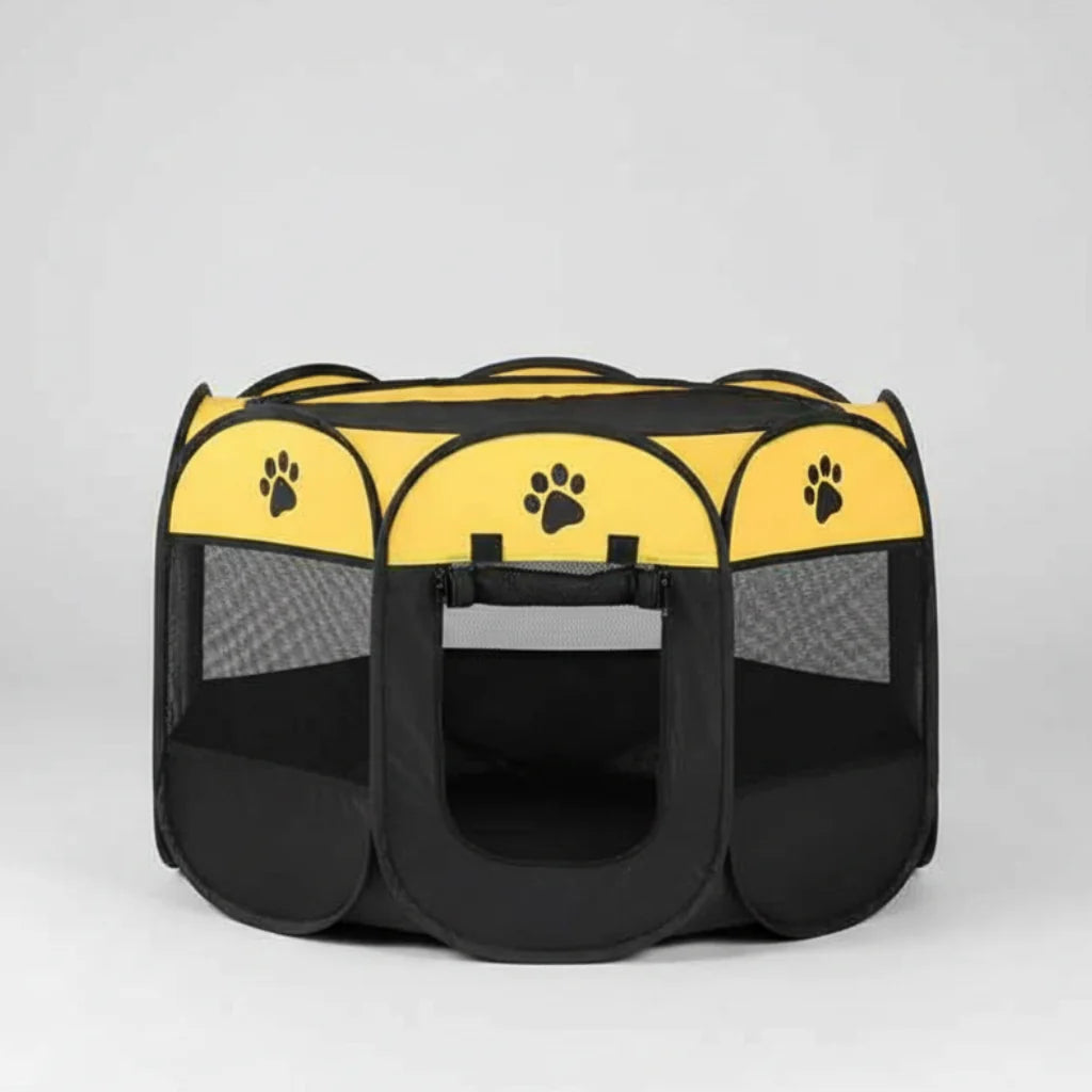 Folding Pet Tent Playpen – Portable Dog and Cat Outdoor Shelter