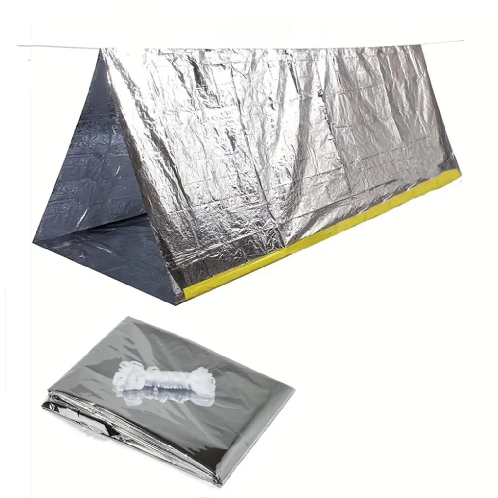 2-Person Outdoor Camping Tent Waterproof Lifesaving Tent Emergency
